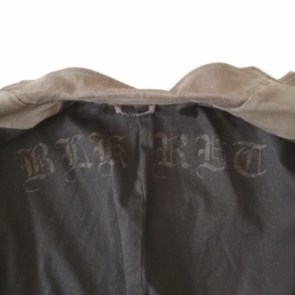 Black Rivet Unisex Brown Utility Jacket - Picture 2 of 10